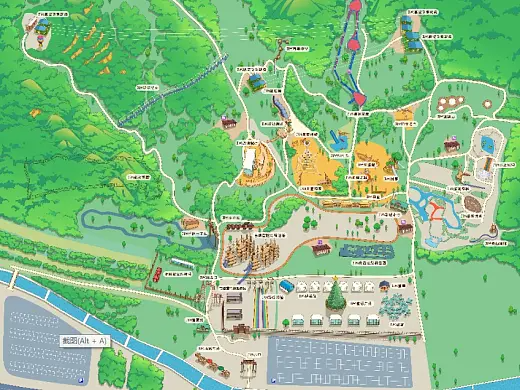 房山景区手绘地图在紧急疏散与救援中的重要作用 ？